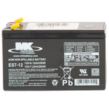 MK Battery 12-Volt 7.2 Ah SLA Battery, F2 Terminal image 2
