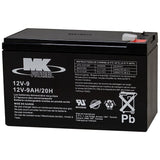 MK Battery 12-Volt 9 Ah SLA Battery, F2 Terminal image 2