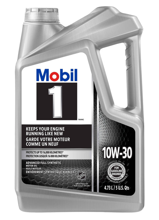 Mobil 1 10W30 Synthetic Engine/Motor Oil, 4.73-L