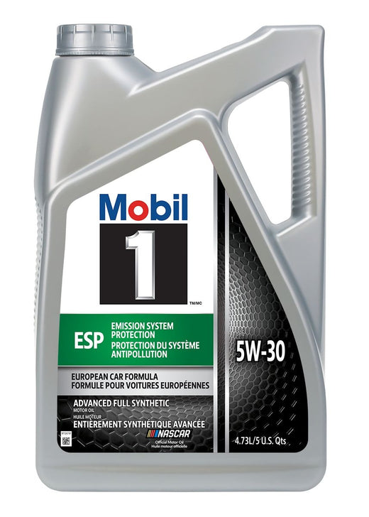 Mobil 1 ESP Emission System Protection 5W30 Synthetic Engine/Motor Oil, 4.73-L