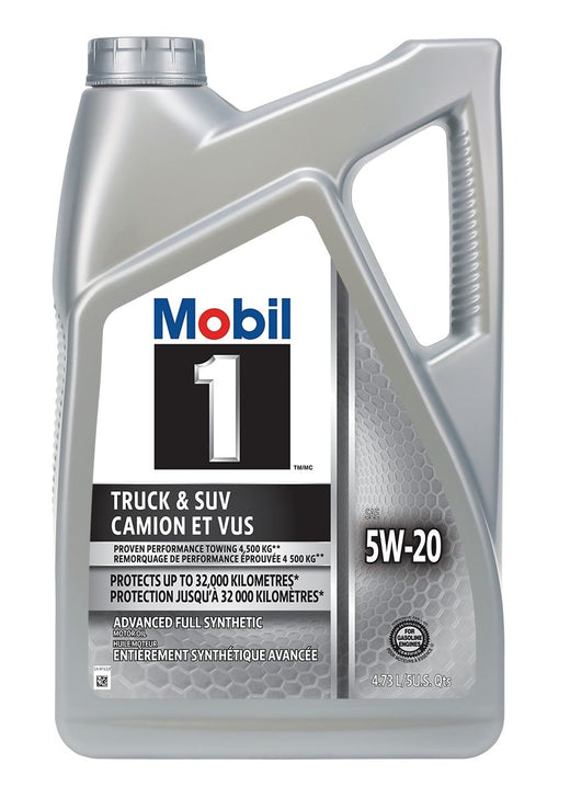 Mobil 1 Truck & SUV 5W20 Synthetic Engine/Motor Oil, 4.73-L
