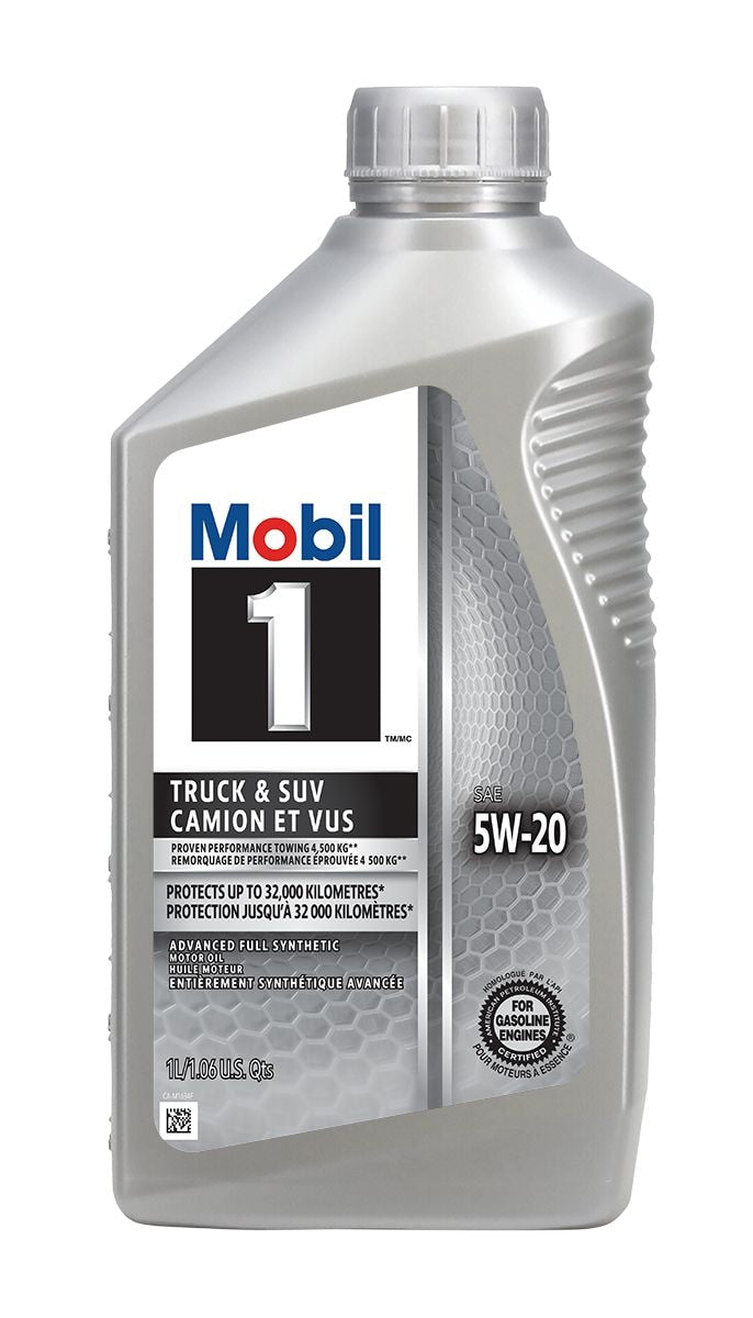 Mobil 1 Truck & SUV 5W20 Synthetic Engine/Motor Oil,