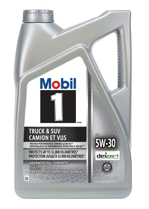 Mobil 1 Truck & SUV 5W30 Synthetic Engine/Motor Oil, 4.73-L
