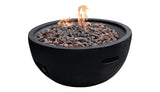 Modeno Jefferson Round Gas Fueled Outdoor Fire Bowl with PVC Cover, 40,000 BTUs, 13.7-in image 3