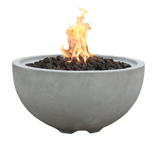 Modeno Nantucket Outdoor Gas-Fueled Fire Bowl, 40,000 BTUs, 27 x 27 x 14-in