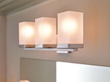 Moen 90-Degree Vanity Lighting Fixture, Brushed Nickel, 3-L image 4