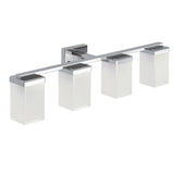 Moen 90-Degree Vanity Lighting Fixture, Chrome, 4-L