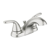Moen Adler Double Handle Bathroom Faucet, Spot Resist Brushed Nickel