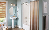Moen Adler Double Handle Bathroom Faucet, Spot Resist Brushed Nickel image 5