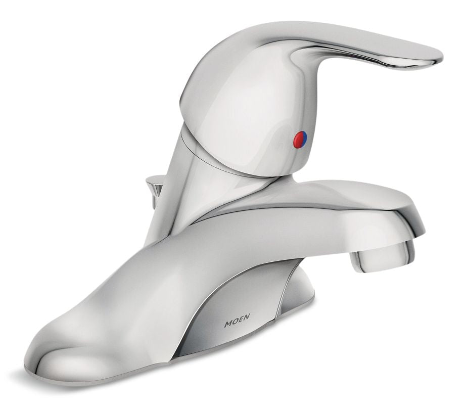 Moen Adler Single Handle Bathroom Faucet, Chrome