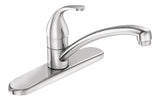 Moen Adler Single Handle Kitchen Faucet, Chrome