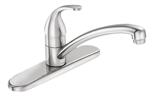 Moen Adler Single Handle Kitchen Faucet, Chrome
