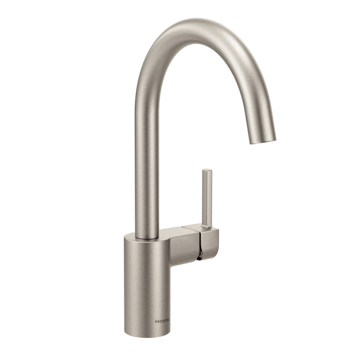 Moen Align Single Handle High Arc Modern Pull Down Sprayer Kitchen Faucet, Stainless Steel