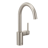 Moen Align Single Handle High Arc Modern Pull Down Sprayer Kitchen Faucet, Stainless Steel