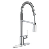 Moen Align Single Handle High Arc Pull Down Sprayer Kitchen Faucet, Chrome image 2