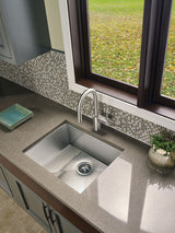 Moen Align Single Handle High Arc Pull Down Sprayer Kitchen Faucet, Stainless Steel image 4