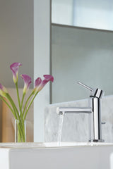 Moen Align Single Handle High Arc Single Hole Bathroom Sink Faucet, Chrome image 3