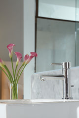 Moen Align Single Handle High Arc Single Hole Bathroom Sink Faucet, Chrome image 5
