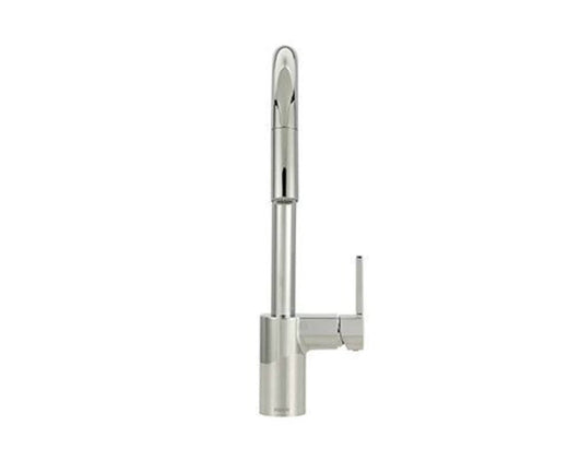 Moen Align Single Handle Modern Pull Down Sprayer Kitchen Faucet with Reflex & Power Clean, Chrome
