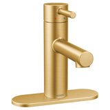 Moen Align Single Handle Single Hole Bathroom Sink Faucet, Rubbed Bronze image 4