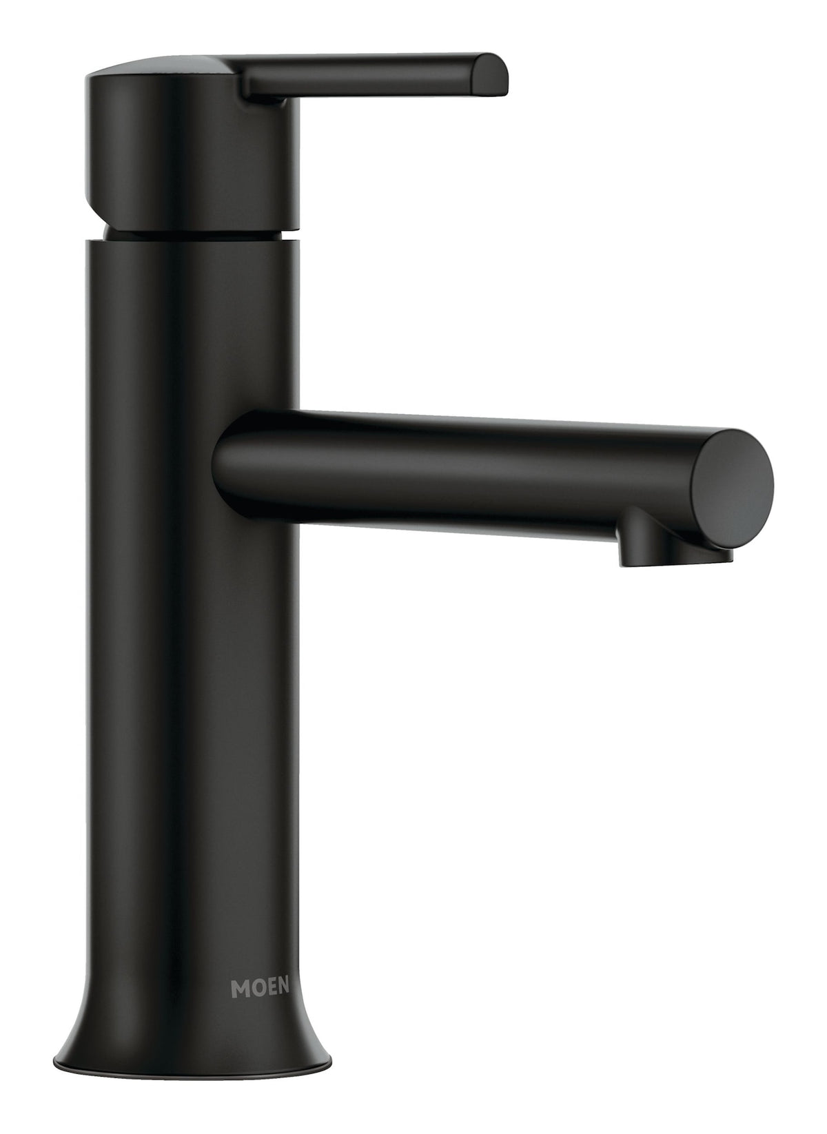Moen Arlys Single Handle Bathroom Faucet, Matte Black