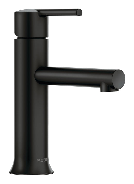 Moen Arlys Single Handle Bathroom Faucet, Matte Black