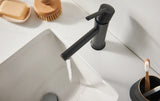 Moen Arlys Single Handle Bathroom Faucet, Matte Black image 7