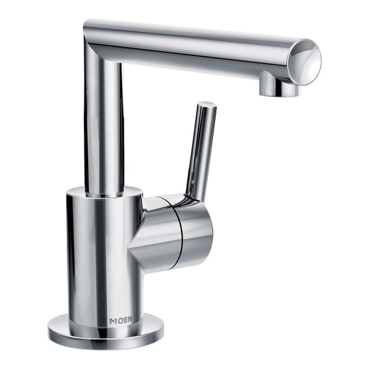 Moen Arris Single Handle Single Hole Bathroom Sink Faucet, WaterSense Certified, Chrome