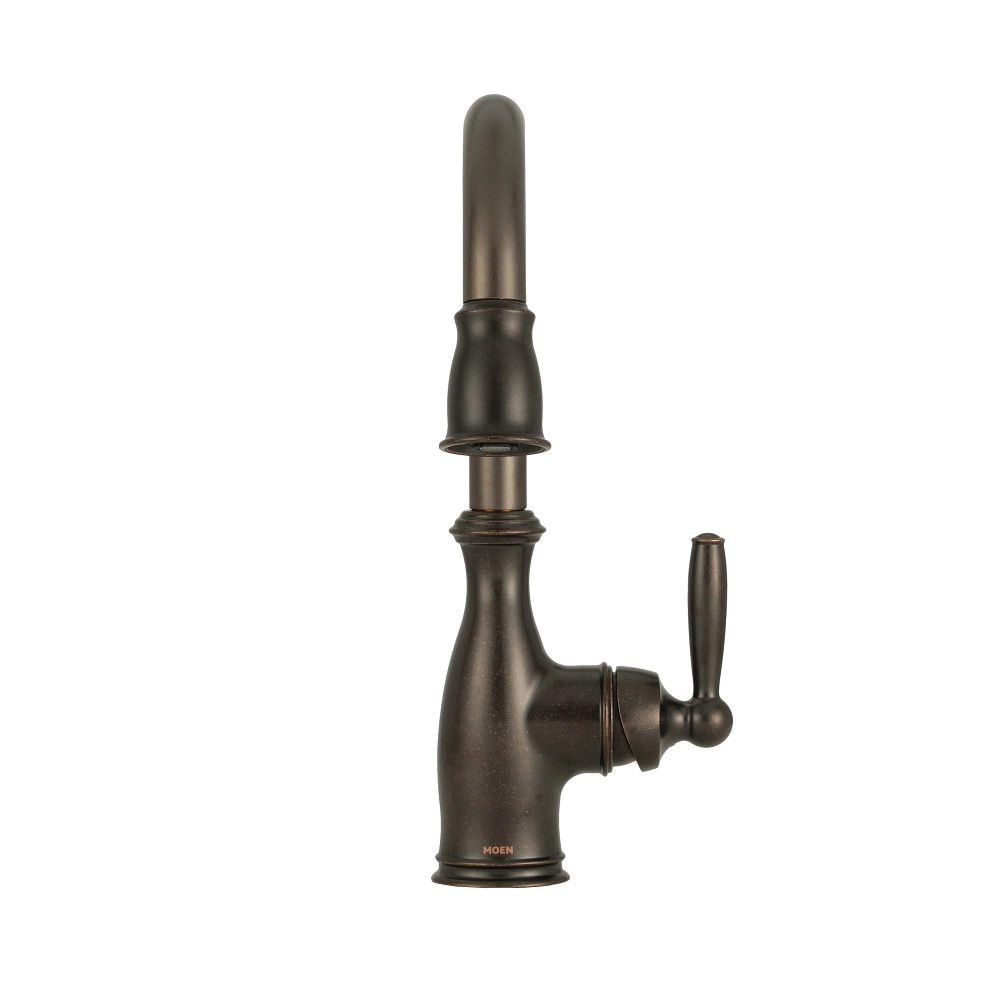 Moen Brantford Single Handle High Arc Pull Down Sprayer Kitchen Faucet with Power Clean, Oil Rubbed Bronze