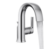 Moen Doux Single Handle High Arc Bathroom Sink Faucet, Chrome image 4