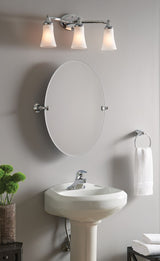 Moen EVA 3-Light Vanity Lighting Fixture, Chrome image 6