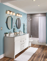 Moen Lindor Single Handle Bathroom Faucet, Spot Resist Brushed Nickel image 4