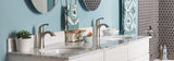 Moen Lindor Single Handle Bathroom Faucet, Spot Resist Brushed Nickel image 5