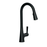 Moen Mikah 1-Handle Pull Down Kitchen Faucet, Matte Black