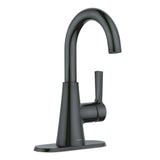 Moen Mikah Single Handle Bathroom Faucet, Matte Black image 2