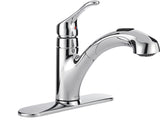 Moen Renzo Single-Handle Pull-Out Kitchen Faucet, Chrome