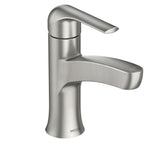 Moen Tilson Single-Handle Brushed Nickel Bathroom Lavatory/Bathroom Sink Faucet with Spot Resist image 3