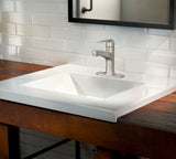 Moen Tilson Single-Handle Brushed Nickel Bathroom Lavatory/Bathroom Sink Faucet with Spot Resist image 5