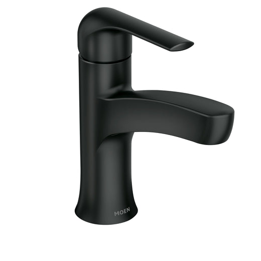 Moen Tilson Single-Handle Matte Black Bathroom Lavatory/Bathroom Sink Faucet