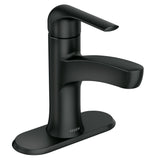 Moen Tilson Single-Handle Matte Black Bathroom Lavatory/Bathroom Sink Faucet image 3