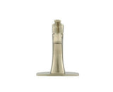 Moen Voss Single Handle High Arc Single Hole Bathroom Sink Faucet, Brushed Nickel image 2