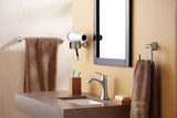 Moen Voss Single Handle High Arc Single Hole Bathroom Sink Faucet, Brushed Nickel image 3