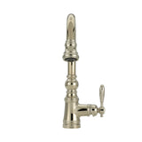 Moen Weymouth Single Handle High Arc Pull Down Sprayer Kitchen Faucet with Power Clean, Polished Nickel image 2