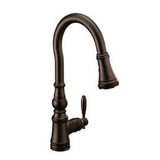 Moen Weymouth Single Handle Pull Down Kitchen Faucet, Various Finishes