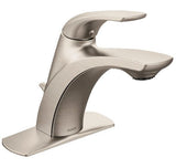 Moen Zarina Single Handle Bathroom Faucet, Spot Resist Brushed Nickel image 2
