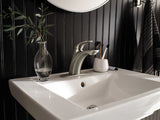 Moen Zarina Single Handle Bathroom Faucet, Spot Resist Brushed Nickel image 3
