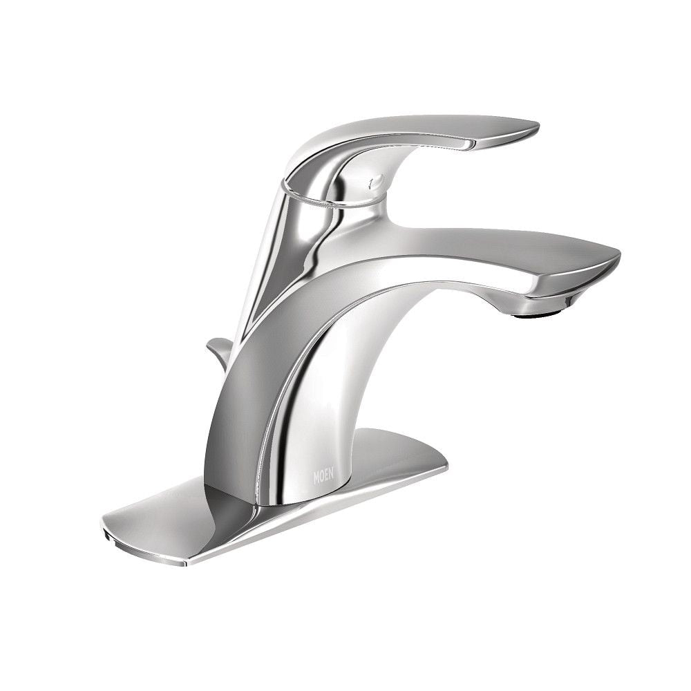 Moen Zarina Single Handle High Arc Bathroom Faucet, Chrome