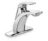 Moen Zarina Single Handle High Arc Bathroom Faucet, Chrome image 2