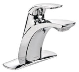 Moen Zarina Single Handle High Arc Bathroom Faucet, Chrome image 3