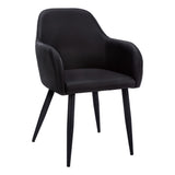 Monarch Specialities Leather Look Dining Chair Set, 2-pc